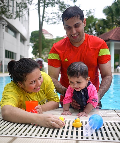 Baby Swimming Lessons in Singapore