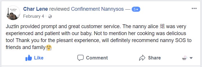 Confinement Nanny Review 2- NannySOS Agency