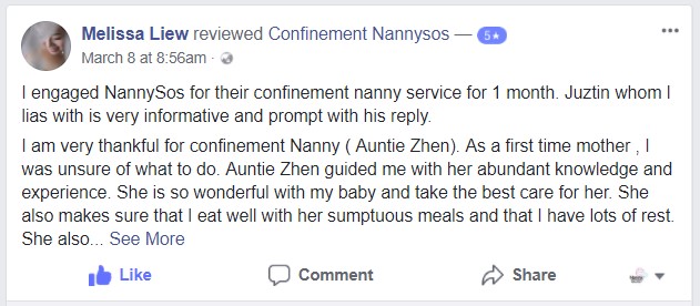Confinement Nanny Review 5- NannySOS Agency