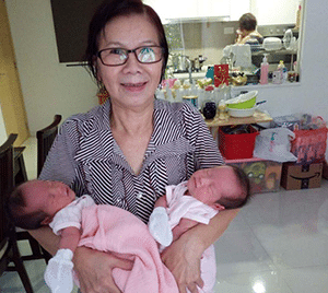 Confinement Nanny Liew Singapore Twins