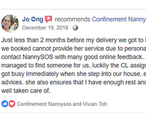 Confinement Nanny Review By Jo Ong