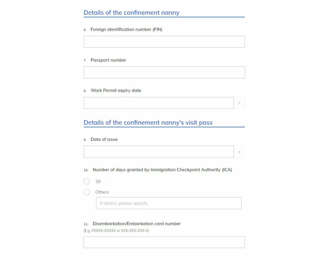 extension of short term visit pass application