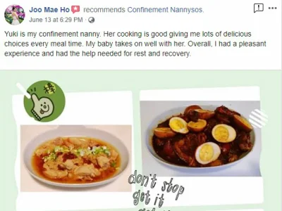 Confinement Nanny Review By Joo Mae
