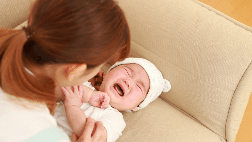 confinement nanny crying baby