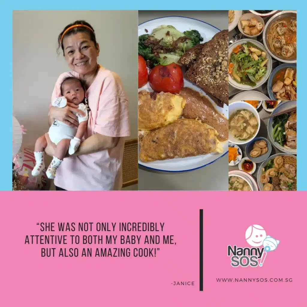 Highly Recommended Confinement Nanny for First Time Parents Exceptional Care & Meals by Aunty Candy